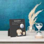 Father Son Moon Message Plaque Fotoplaat (Insitu)