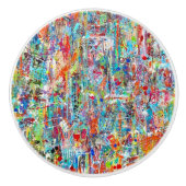 Father Time Ceramic Pull Keramische Knop (Voorkant)