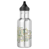 Father Word Cloud Waterfles (Rechts)