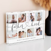 Fatherhood Script | Gift for vaders Photo Collage Fotoblokken