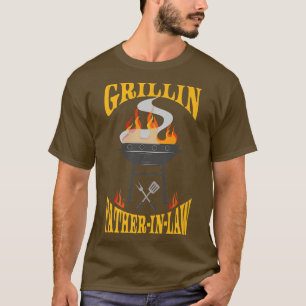 FatherInLaw BBQ Grill Smoker & Barbecue Chef T-shirt