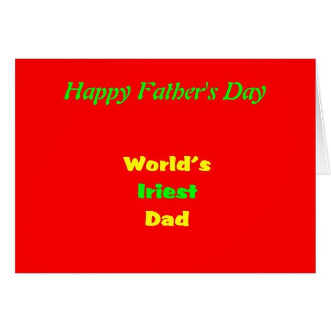 Father's day (Devant horizontal)