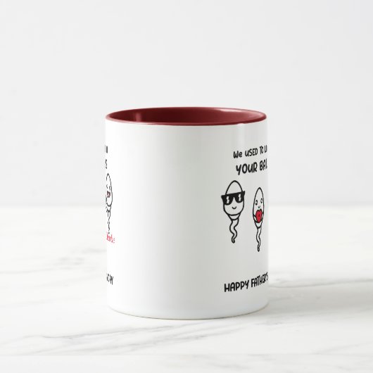 Fathers day 2022 personalization mall gift idea mok (Midden)