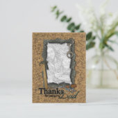 Father's Day ADD YOUR PHOTO Tools Briefkaart (Staand voorkant)