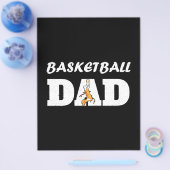 Fathers Day Basketball Dad Flyer (Enkel)