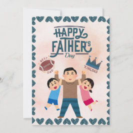 Father's day best dad kaart