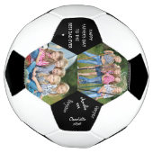 Fathers Day Best Pap Ever 2 Foto ondertekend Voetbal (Gedraaid)