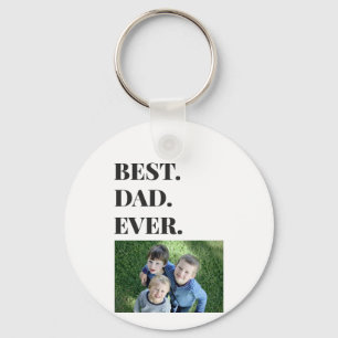 Fathers Day Best Pap Ever Kinder Foto Sleutelhanger