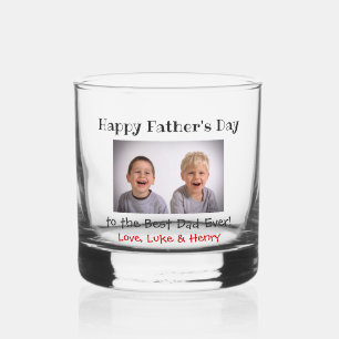 Fathers Day Best Pap Ever Kinder Foto Whisky Glas