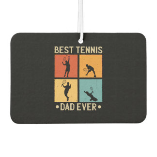 Fathers Day Best Tennis Dad Ever Luchtverfrisser