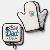 FATHER'S DAY CELEBRATION OVENWANT & PANNENLAP SET (Voorkant / Achterkant)