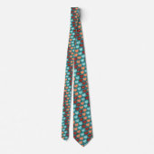 Father's Day Dad Pattern Necktie Tie Stropdas (Achterkant)