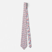Father's Day Dad Pattern Necktie Tie Stropdas (Voorkant)