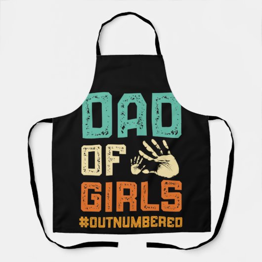 Father's Day Gift from Daughters Dad of Girls Schort (Voorkant)