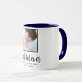 Fathers Day Gift Personated Custom Photo Mok (Voorkant rechts)