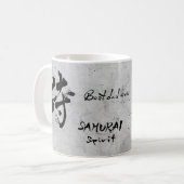 Father's Day gift: Samurai and warrior coffee mug (Devant gauche)