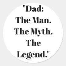 Father's Day Gift Sticker