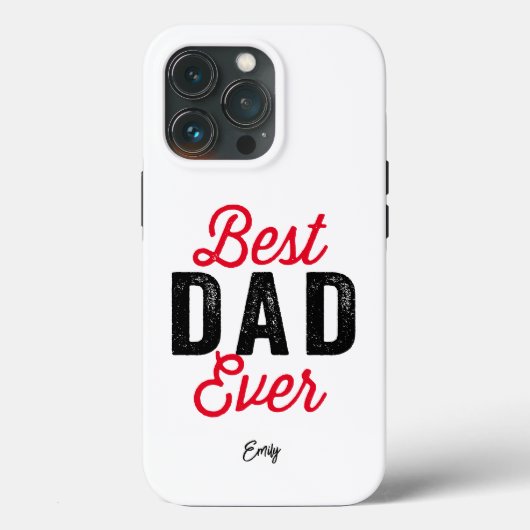 Fathers Day Gift voor papa Case-Mate iPhone Case (Achterkant)