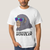 FATHER'S DAY GORILLA HUSTLIN' T-SHIRTS (Devant)