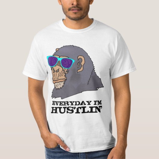 FATHER'S DAY GORILLA HUSTLIN' T-SHIRTS (Devant)