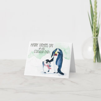 Fathers Day hand painted card Bedankkaart
