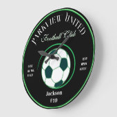 Father's Day Soccer FC Bar Wall Clock Grote Klok (Hoek)
