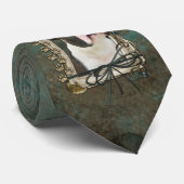 Fathers Day - Stone Paws - Boston Terrier Stropdas (Opgerold)