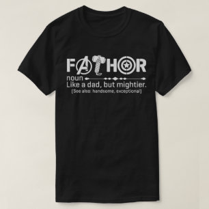 Fathor-shirt – Grappige vader-shirt – Als een vade T-shirt