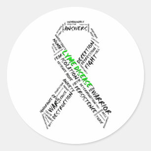 Fatigué des Stickers Support Lyme