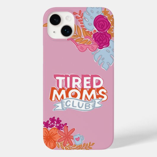 Fatigué Moms Club Coque-Mate coque iphone (Verso)