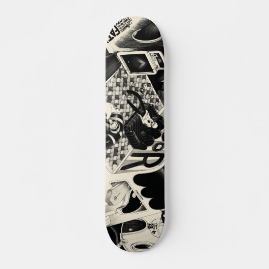 fatigue skateboard (Voorkant)