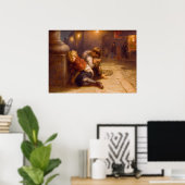 Fatigued Minstrels (1883) ~Augustus Edwin Mulready Poster (Thuiskantoor)