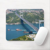 Fatih Sultan Mehmet Bridge over de Bosphorus, Muismat (Met muis)