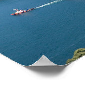 Fatih Sultan Mehmet Bridge over de Bosphorus, Poster (Hoek)