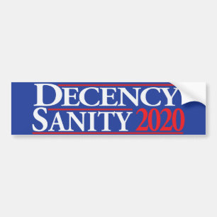 fatsoen en gezondheid 2020 bumpersticker