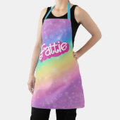 Fattie Plus Size Regenboog Retro 90's Nostalgia Ch Schort (Insitu)