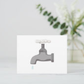 Faucet Briefkaart (Staand voorkant)