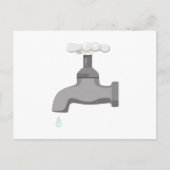 Faucet Briefkaart (Voorkant)