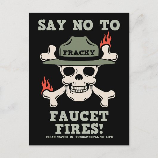 Faucet Fires Briefkaart (Voorkant)