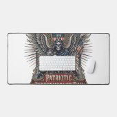 Faucheuse Chrome Patriotique Squelette & Re (Clavier et souris)