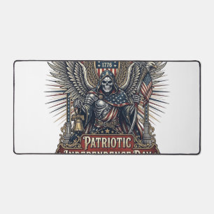 Faucheuse Chrome Patriotique Squelette & Re