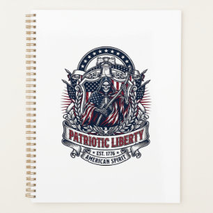 Faucheuse de la Liberté Patriotique Squelette de P