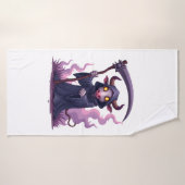Faucheuse de vaches (Serviette de bain)