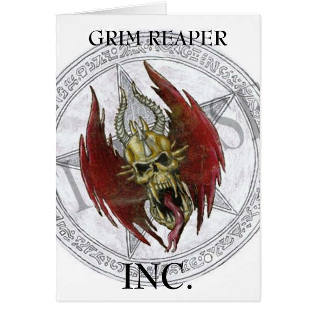 FAUCHEUSE, INC. GREETINS CARD (Devant)