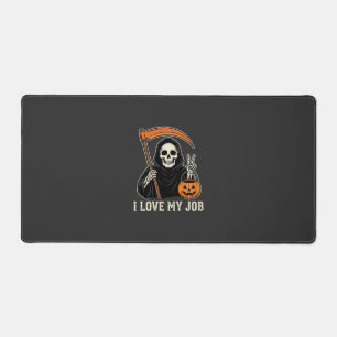 Faucheuse J'aime Mon Travail Design Halloween