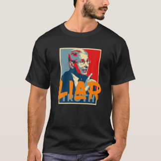 Fauci Liar Lied Retro Sarcastic Fauci Ouch T-shirt