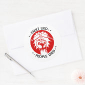 Fauci Lied Sticker (Envelop)