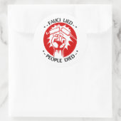Fauci Lied Sticker (Tas)
