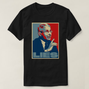 FAUCI LIES PROPAGANDA ART T-Shirt