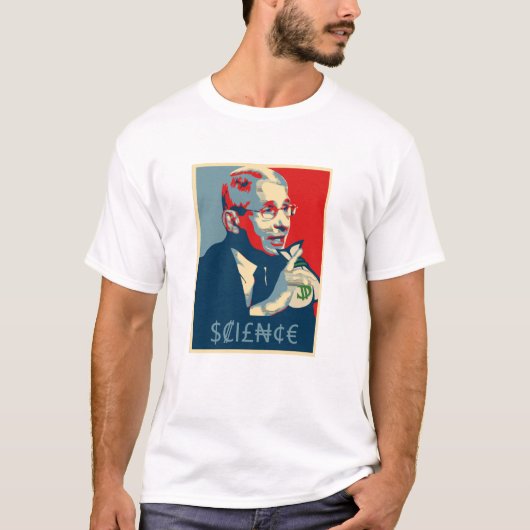 Fauci Science T-Shirt (Voorkant)